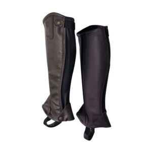 LEATHER LEGS WITH BACK ZIPPER