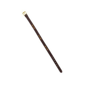 FINE LEATHER BELT WITH THREAD