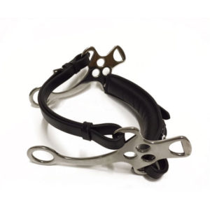 padded leather hackamore