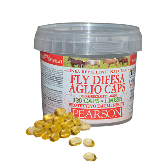 FLY DEFENSE GARLIC CAPS