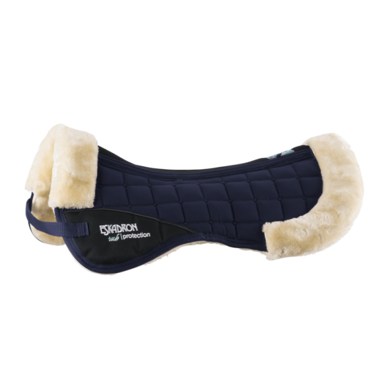 saddle pad fauxfur escadron