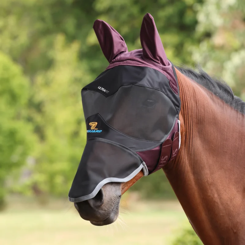 MASCHERA PADDOCK ANTI INSETTI DELUXE CON NASO