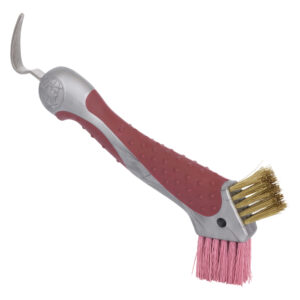 HOOF PICK WITH DOUBLE BRUSH