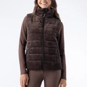 GILET VELLUTO EQUILINE