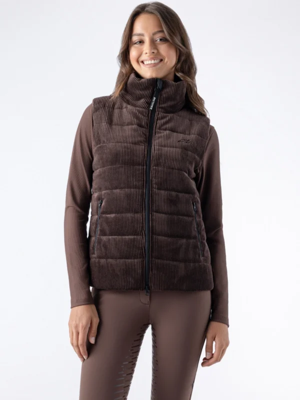 GILET VELLUTO EQUILINE